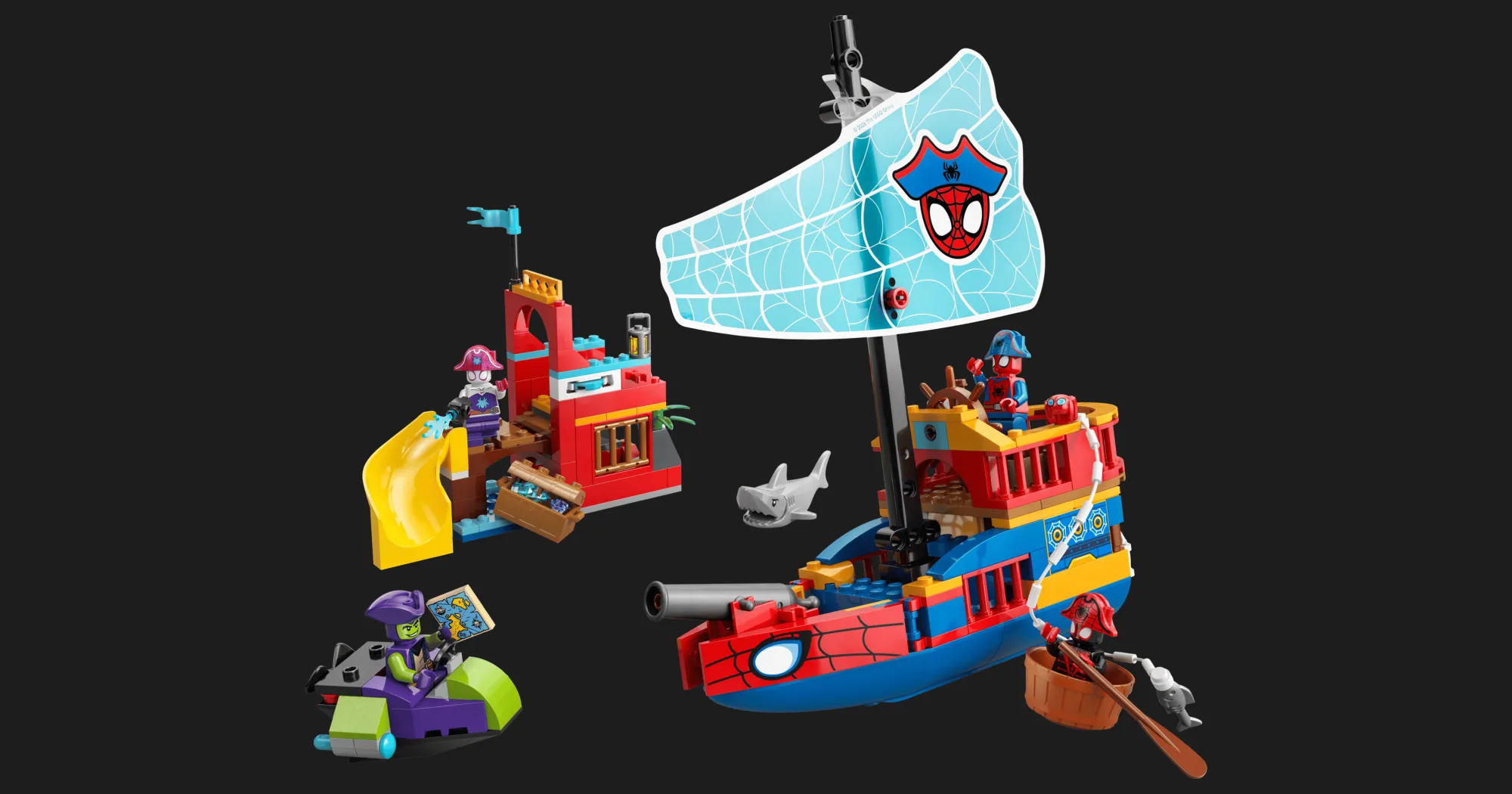Конструктор LEGO Marvel Піратський корабель команди Павука (11208)