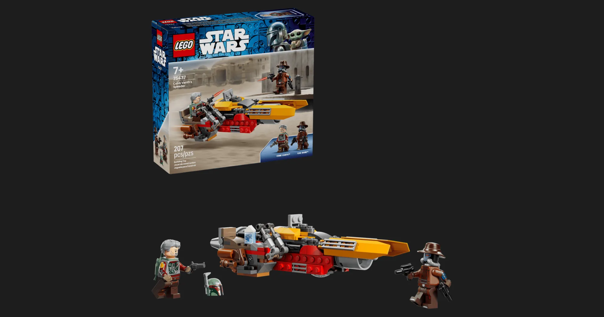 Конструктор LEGO Star Wars Спідер Кобба Ванта (75437)