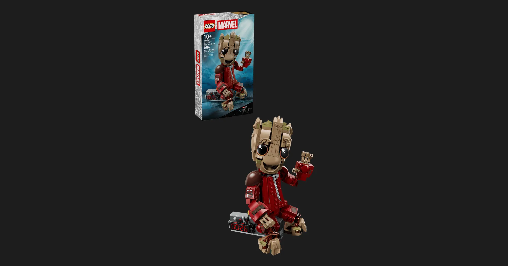 Конструктор LEGO Marvel Ґрут у комбінезоні Спустошувачів (76341)