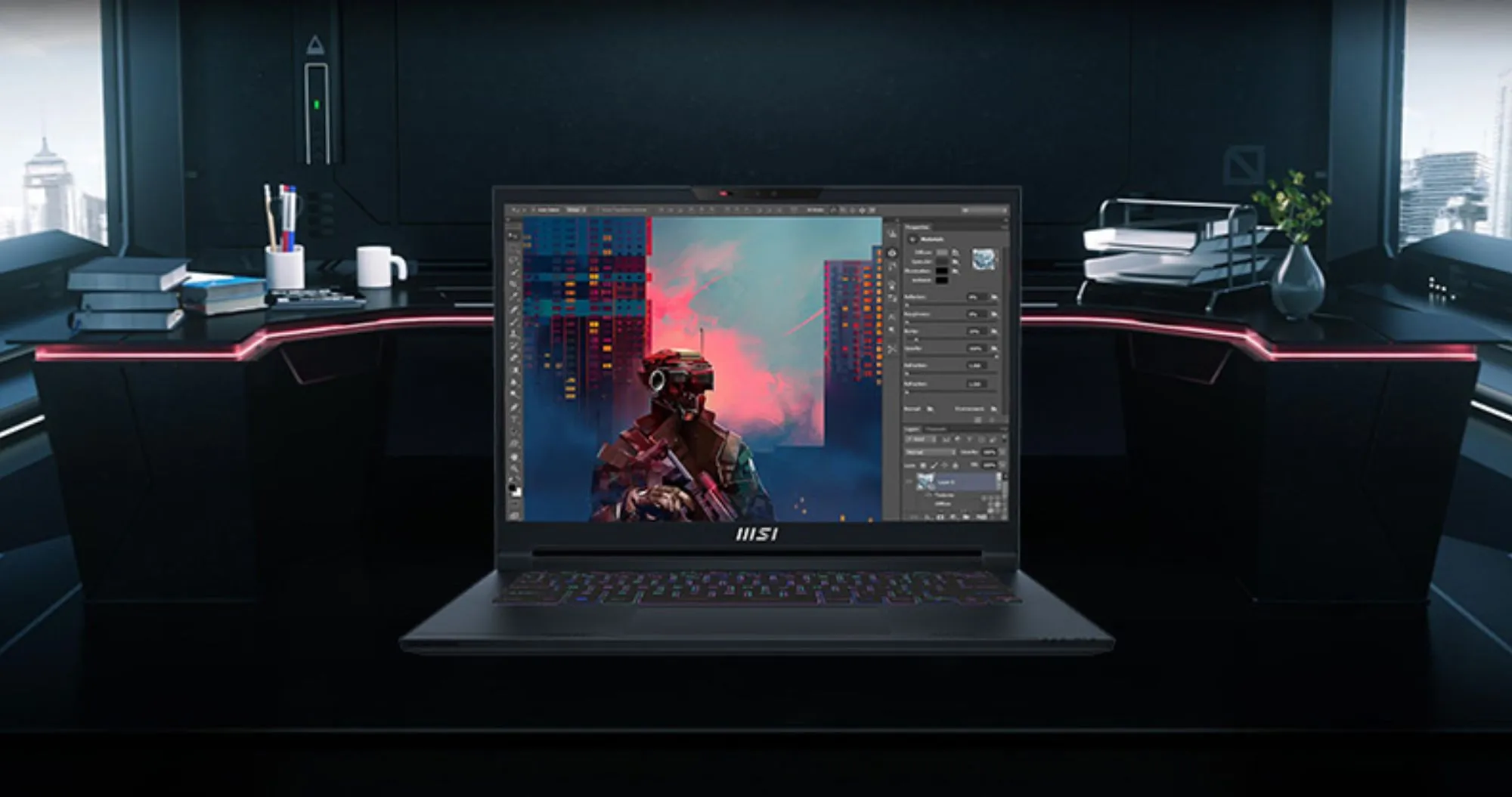 Ноутбук MSI Stealth Studio A13VE-202US 15,6" (Intel Core i7/16GB/512GB (SSD)/RTX 4050) (STEALTH1413202) (Standard)
