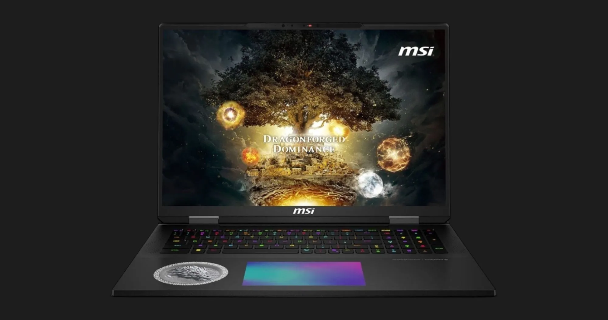 Ноутбук MSI Titan 18 HX AI A2XWJG Dragon Edition Norse Myth 18" (Intel Core Ultra 9/96GB/6TB (SSD)/RTX 5090) (A2XWJG-440US) (Standard)