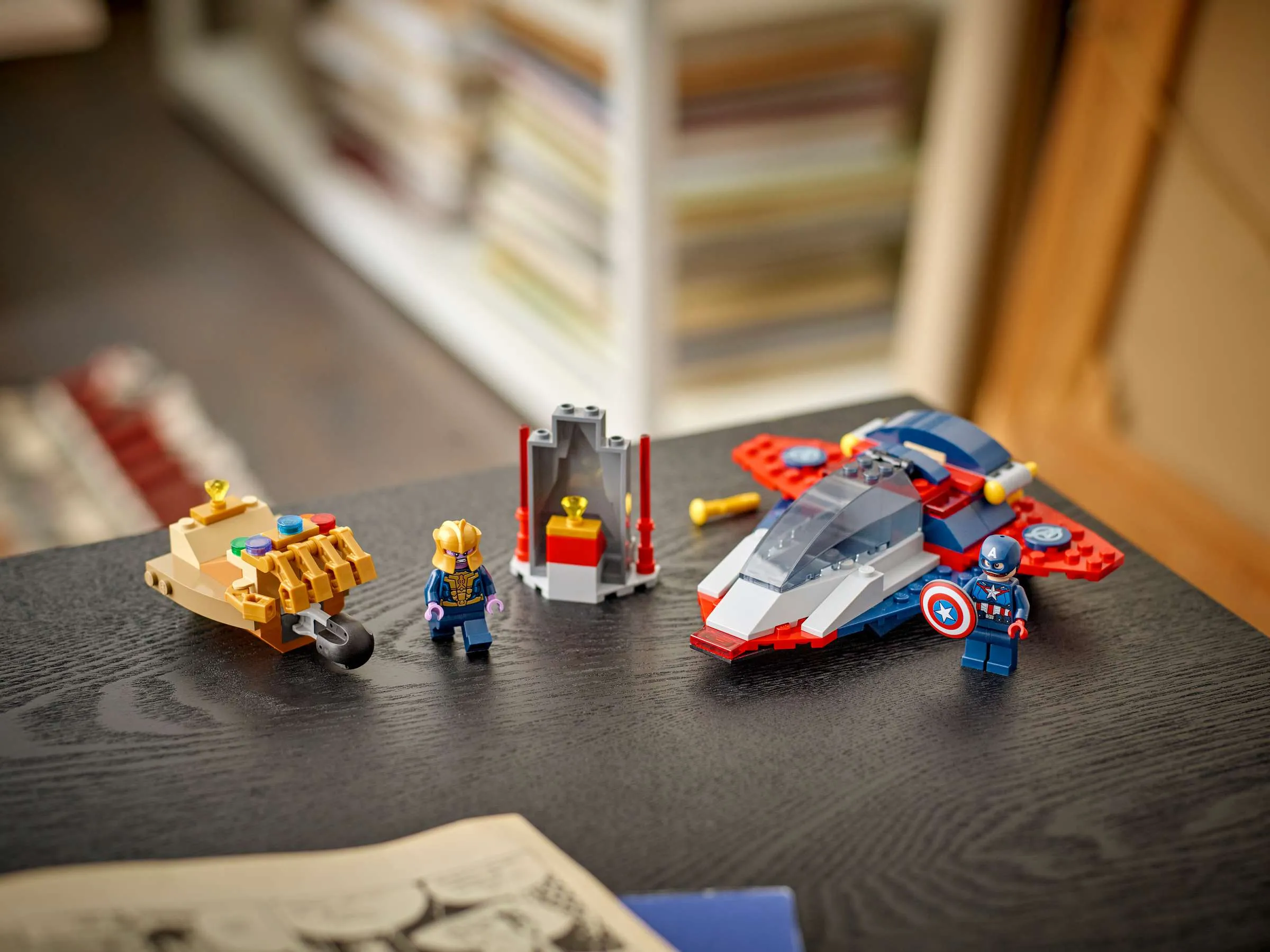 Конструктор LEGO Marvel Капитан Америка против Таноса (76319)