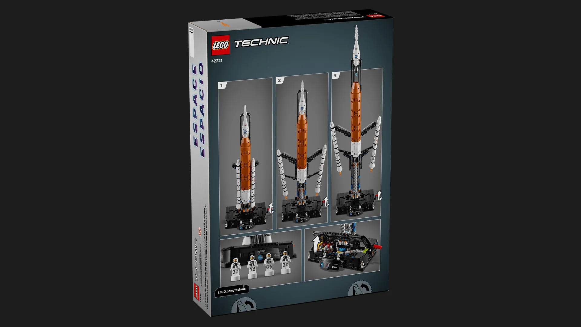 Конструктор LEGO Technic Ракета із системою космічного запуску NASA Artemis (42221)
