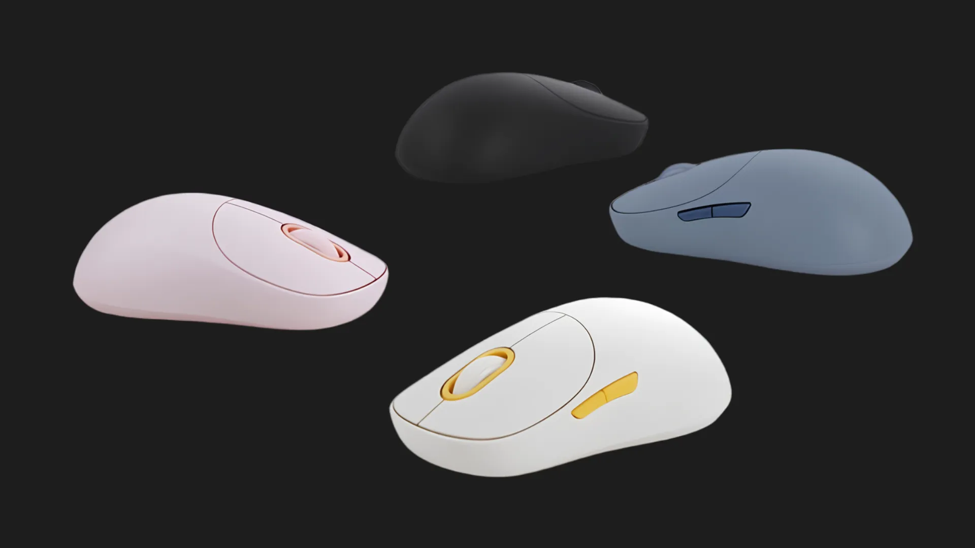 Мышь беспроводная Xiaomi Mi Wireless Mouse 3 (Black) (UA)