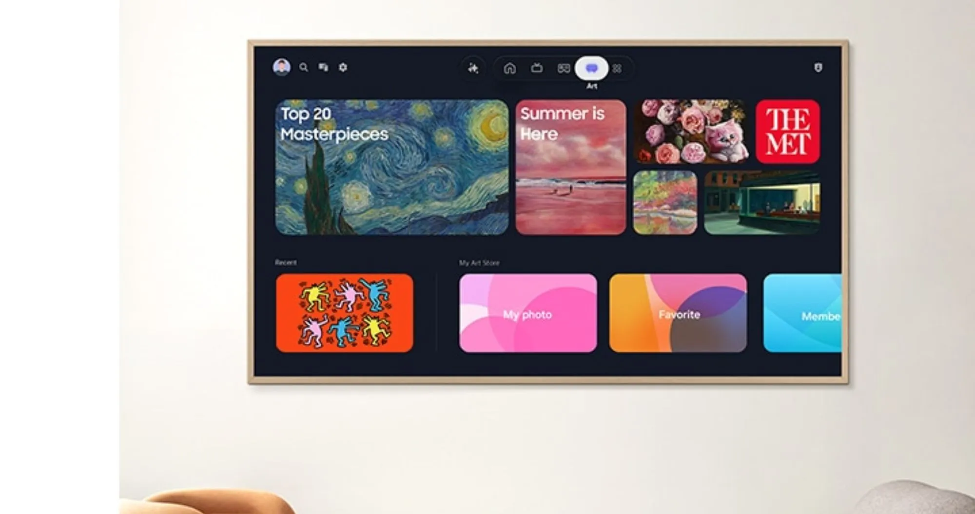 Телевізор Samsung 65 QE65LS03HAUXUA