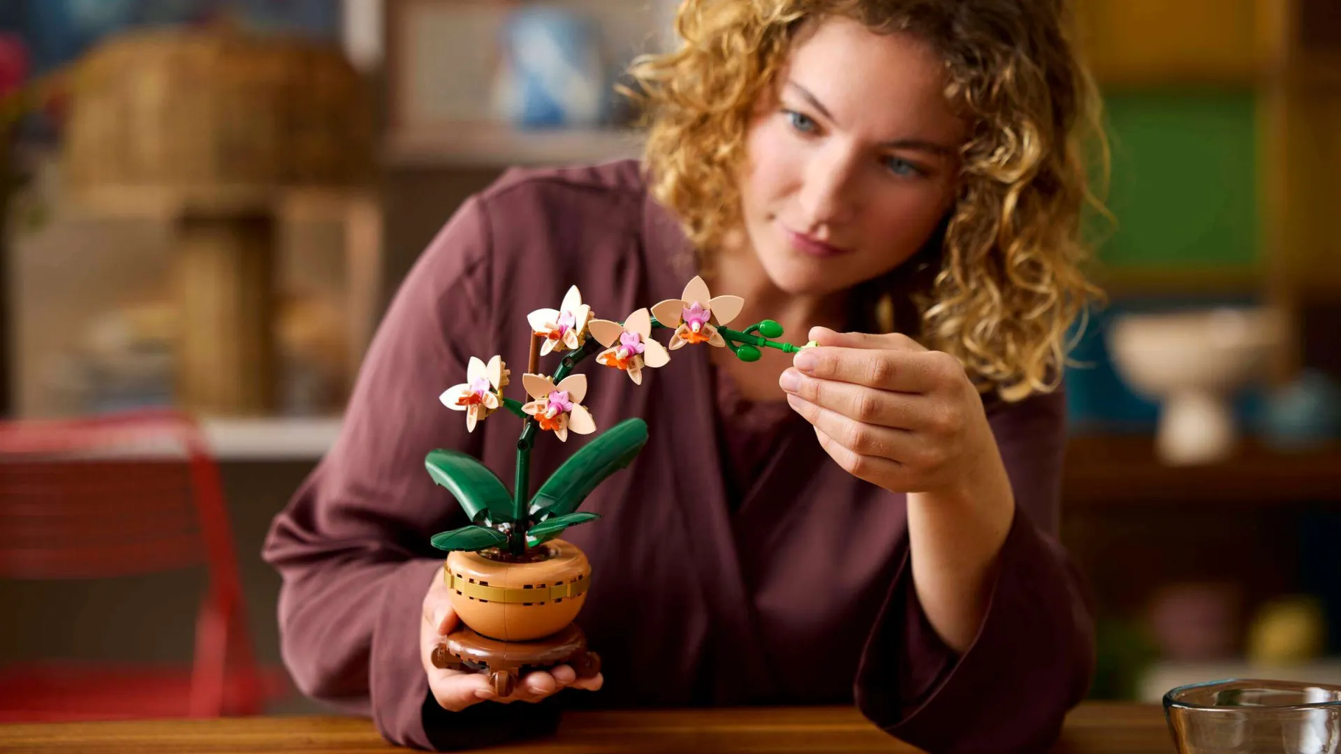 Конструктор LEGO Botanicals Мини-орхидея (10343)