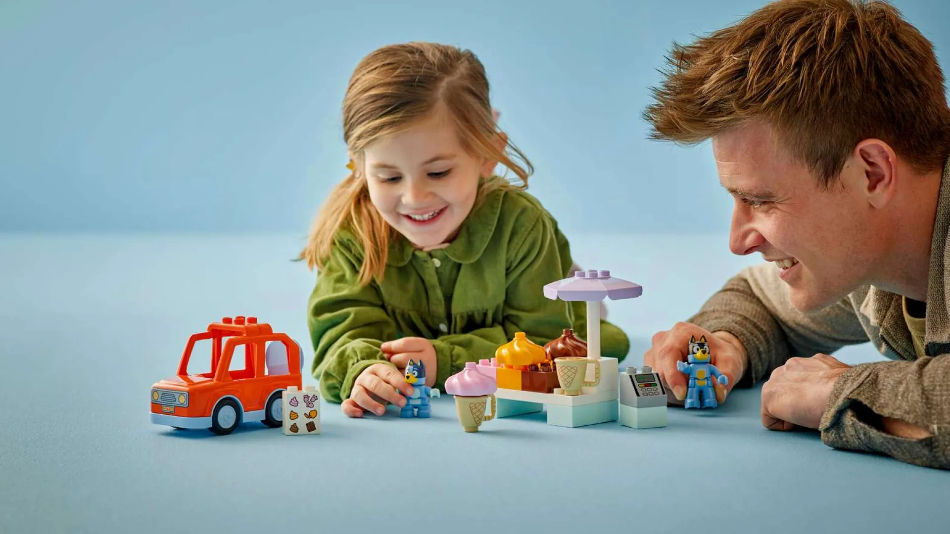 Конструктор LEGO DUPLO Bluey Путешествие с мороженым из Блуи (10458)