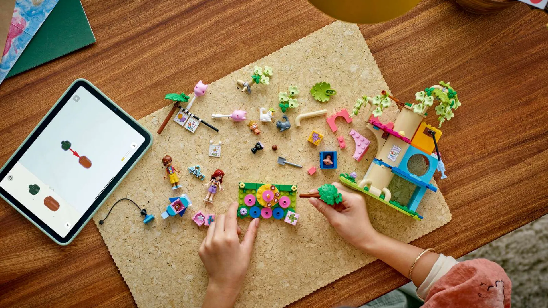 Конструктор LEGO Friends День рождения кота и дом на дереве (42666)