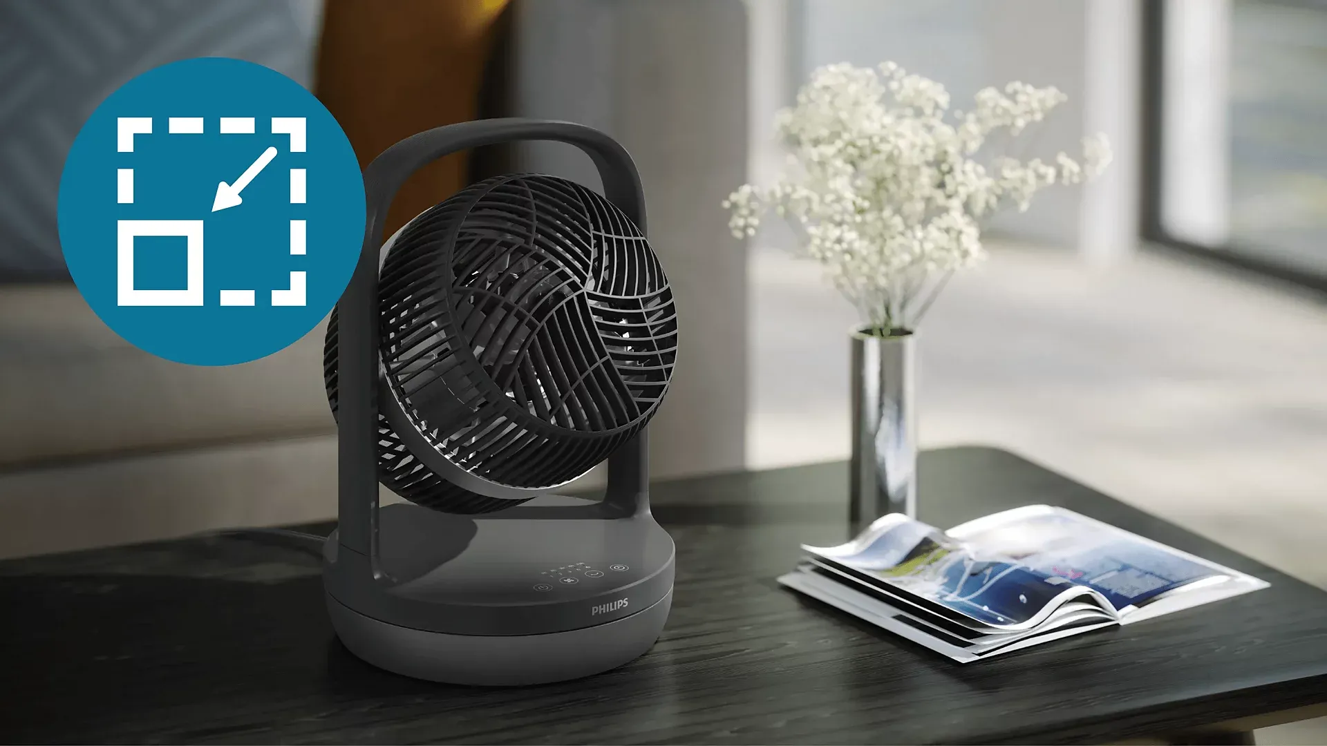 Вентилятор Philips CX3050/01 (Black)