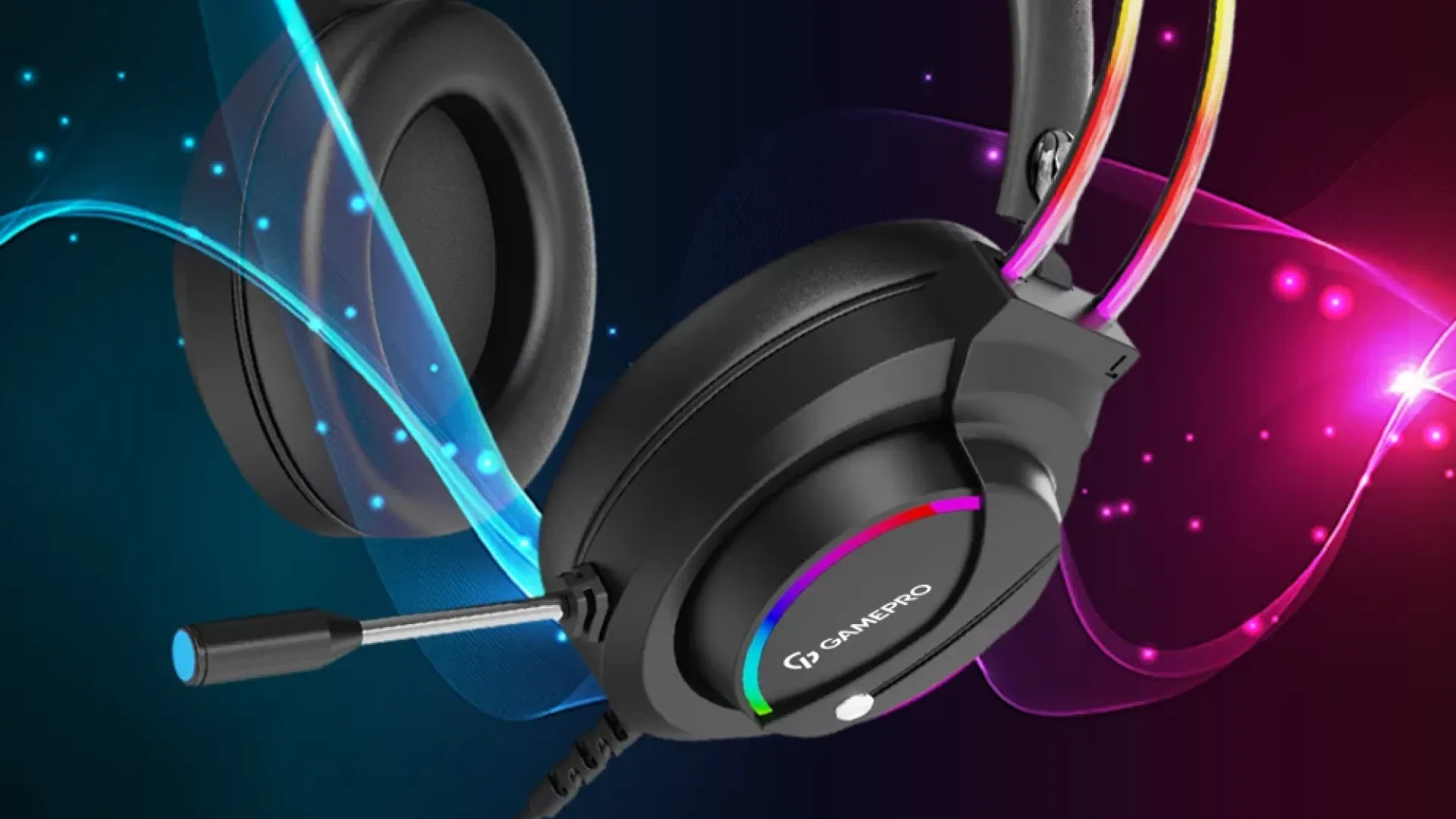 Гарнитура Gamepro Nitro HS733 (Black) (UA)