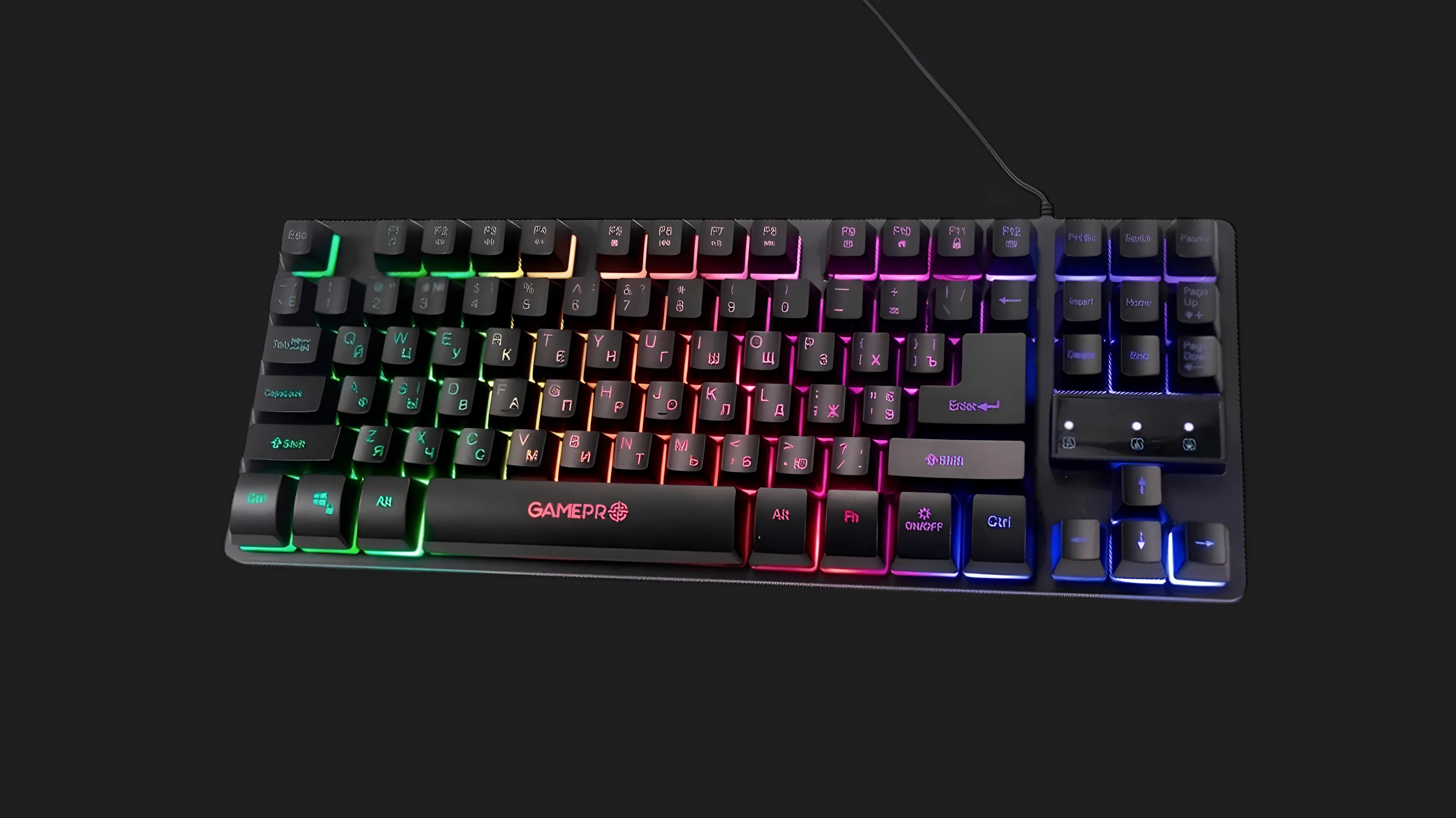 Клавиатура GamePro Nitro GK537 (Black) (GK537) (UA)