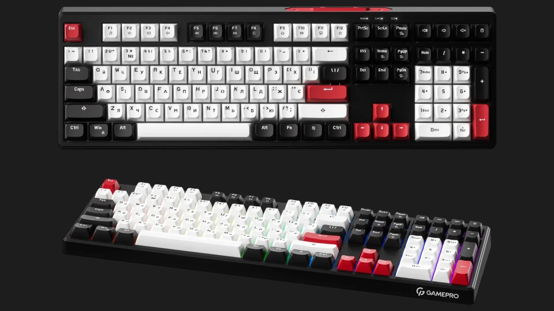 Клавиатура мембранная GamePro (Black) (GK650) (UA)