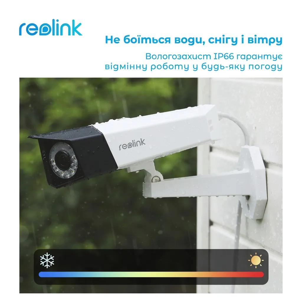 IP камера Reolink Duo Series P730 (Duo 2 PoE) (White) (UA)