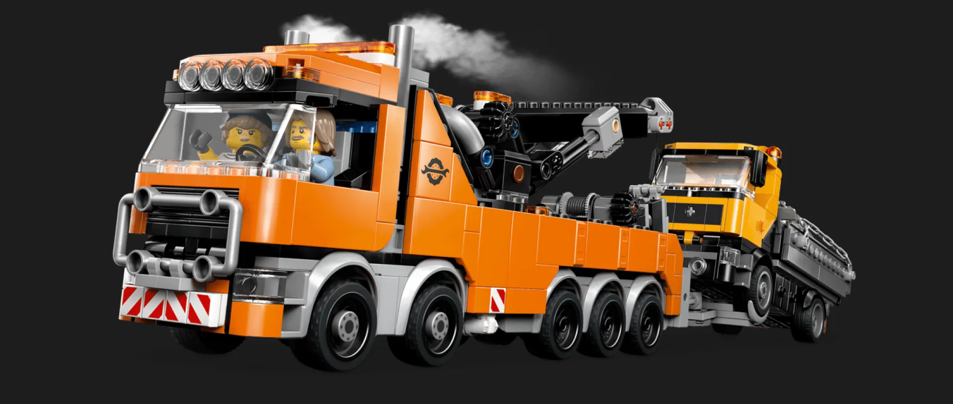 Конструктор LEGO City Сверхмощный эвакуатор с краном (60467)