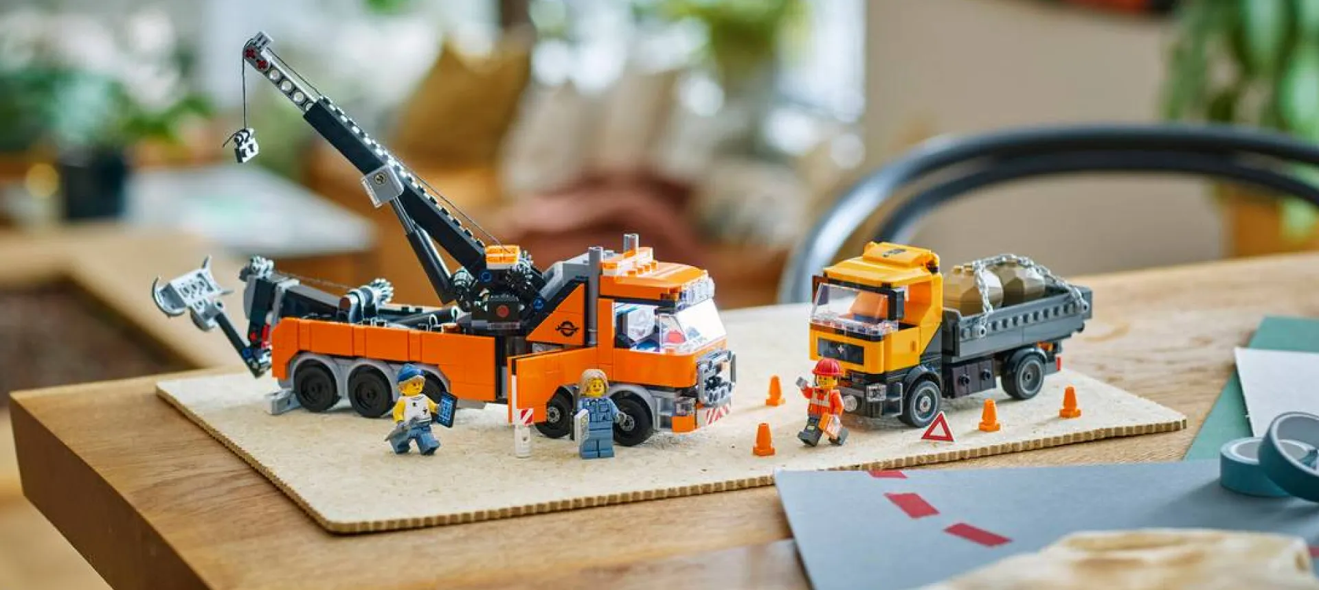 Конструктор LEGO City Сверхмощный эвакуатор с краном (60467)