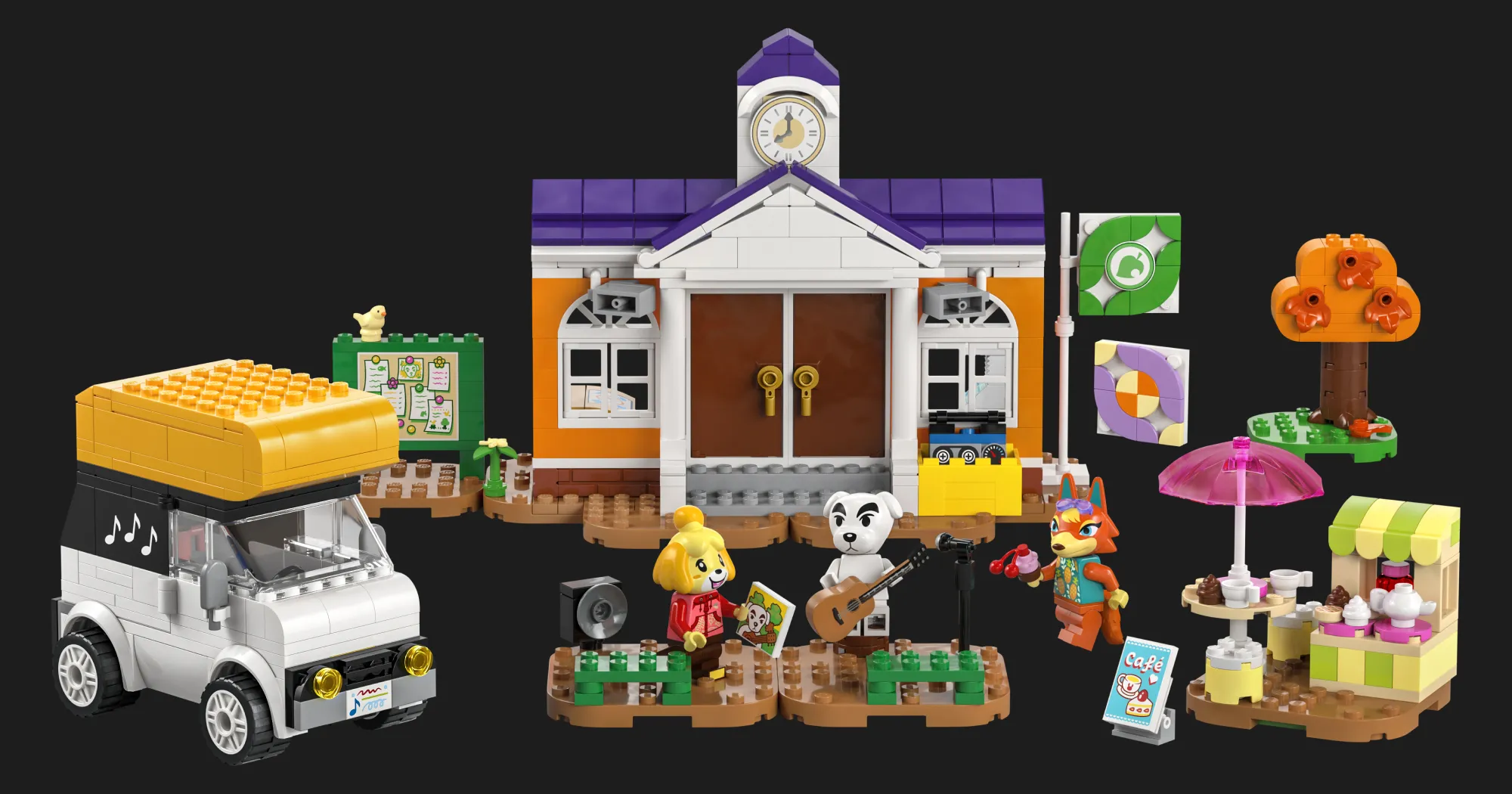 Конструктор LEGO Animal Crossing Концерт К.К. на площі (77052)