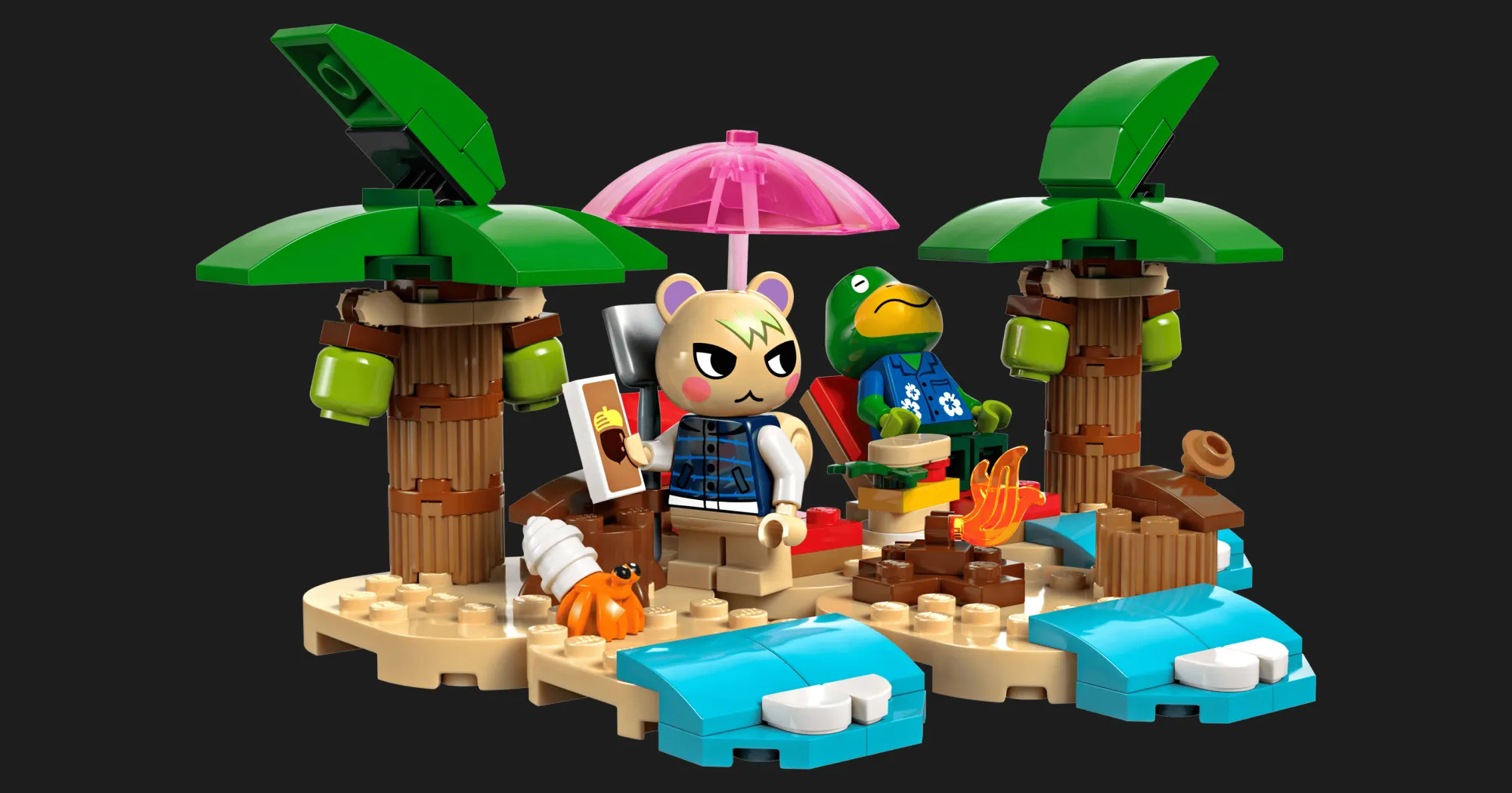 Конструктор LEGO Animal Crossing Острівна екскурсія Kapp'n на човні (77048)