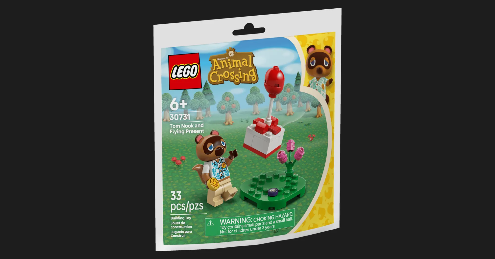 Конструктор LEGO Animal Crossing Tom Nook and Flying Present (30731)