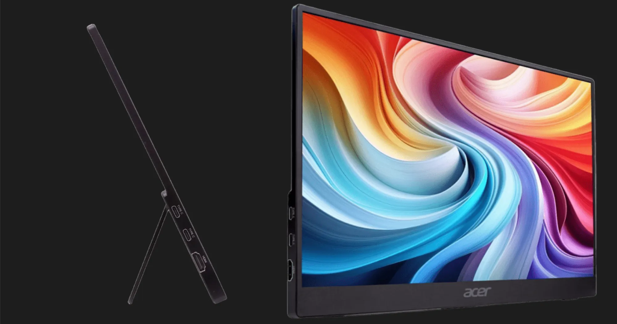 Монитор Acer 15.6" PM161Q B1bmiuux (UM.ZP1EE.101) (UA)