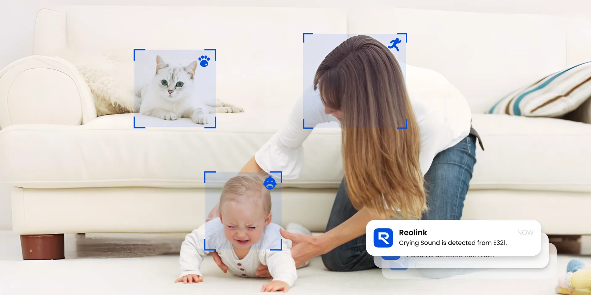 IP камера Reolink E Series E331 (White) (UA)
