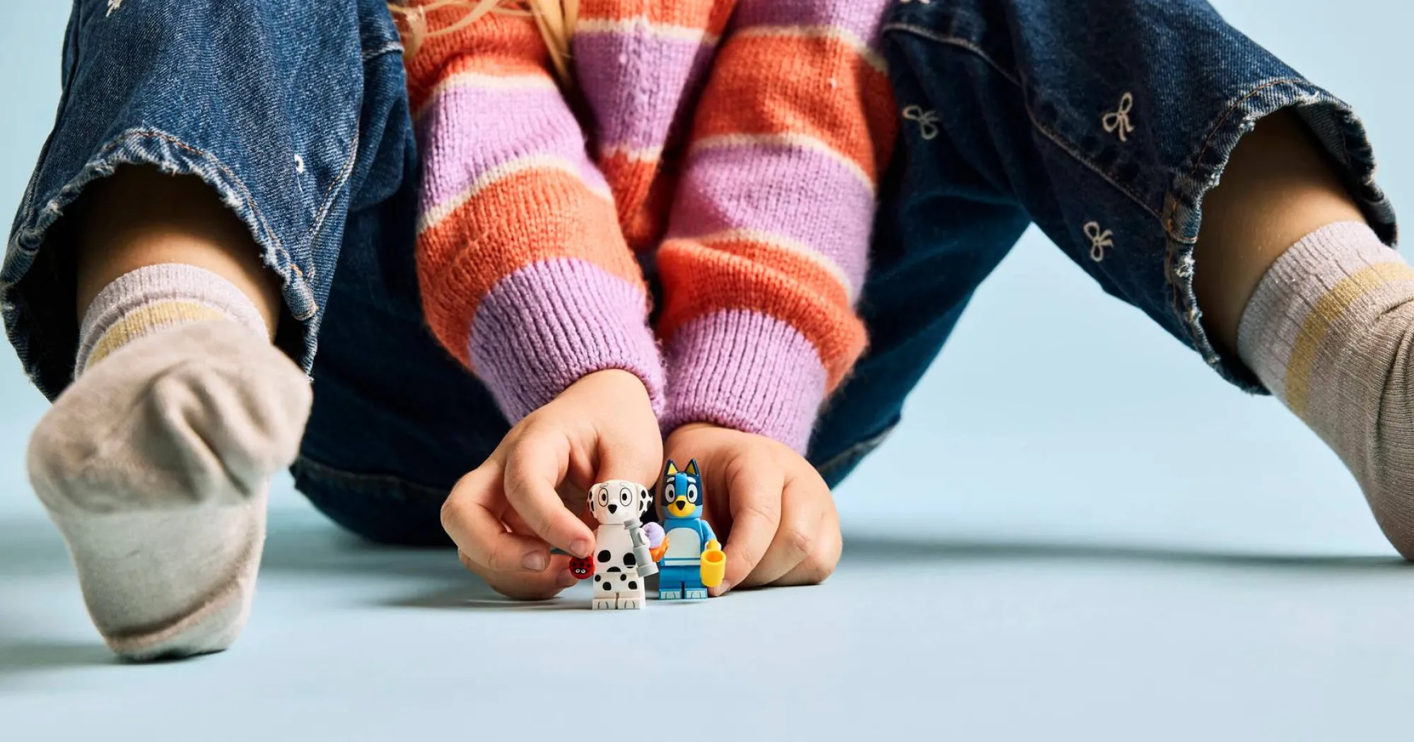 Конструктор LEGO Bluey Веселье с Блуи и Хлоей на игровой площадке (11201)