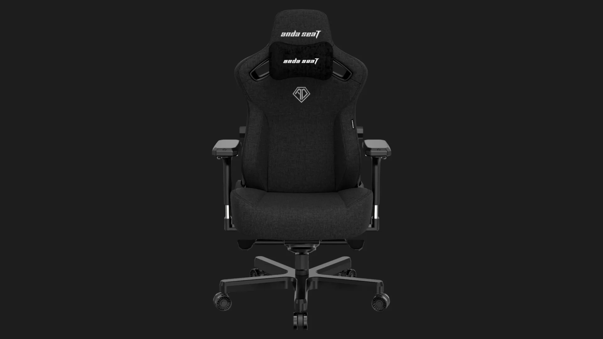 Крісло для геймерів Anda Seat Kaiser 3 Size L Fabric (Black) (UA)