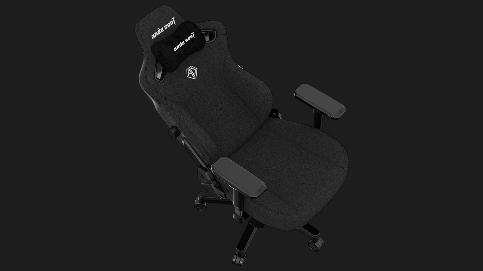 Крісло для геймерів Anda Seat Kaiser 3 Size L Fabric (Black) (UA)