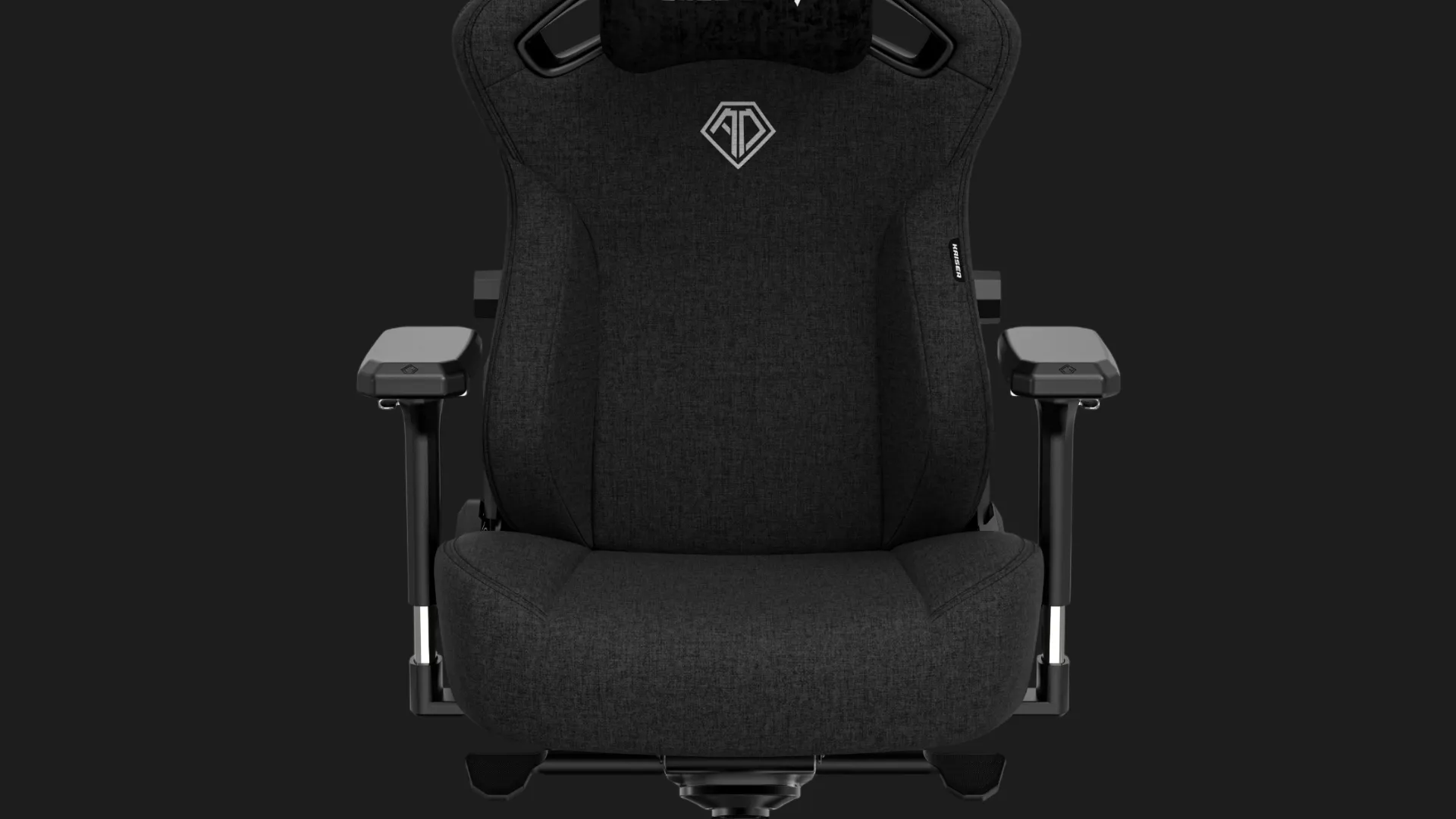Крісло для геймерів Anda Seat Kaiser 3 Size L Fabric (Black) (UA)