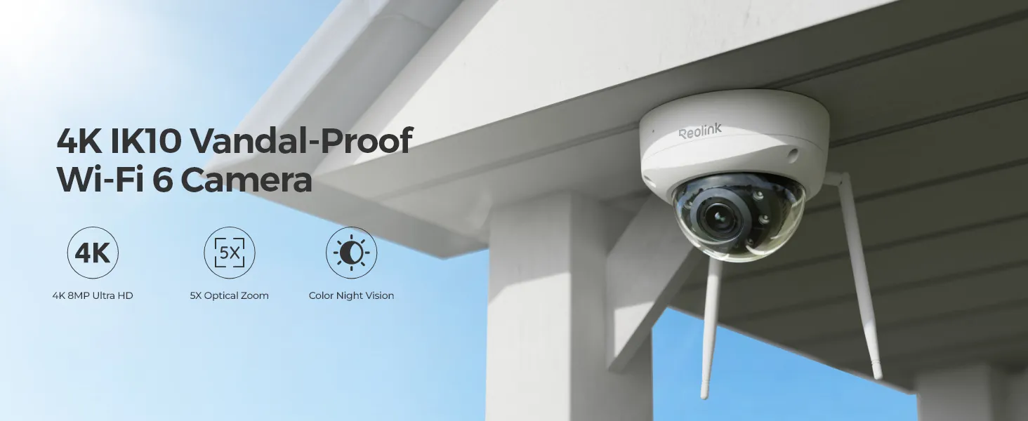 IP камера Reolink (W437) (White) (UA)