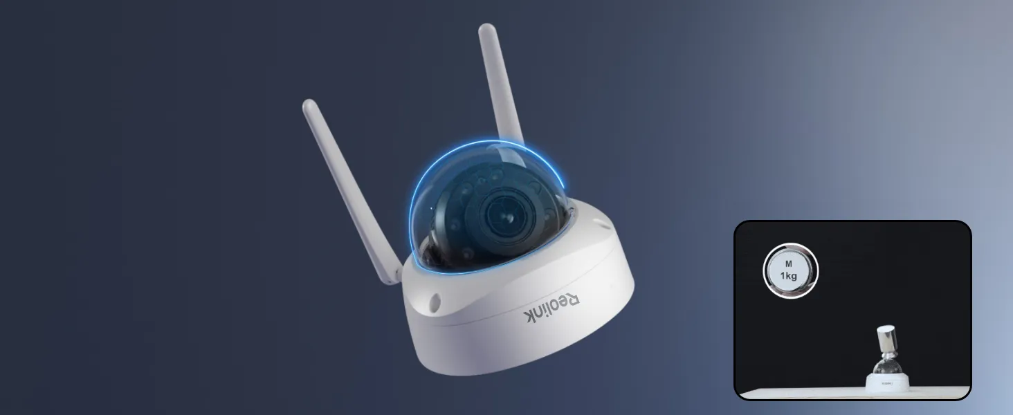 IP камера Reolink (W437) (White) (UA)