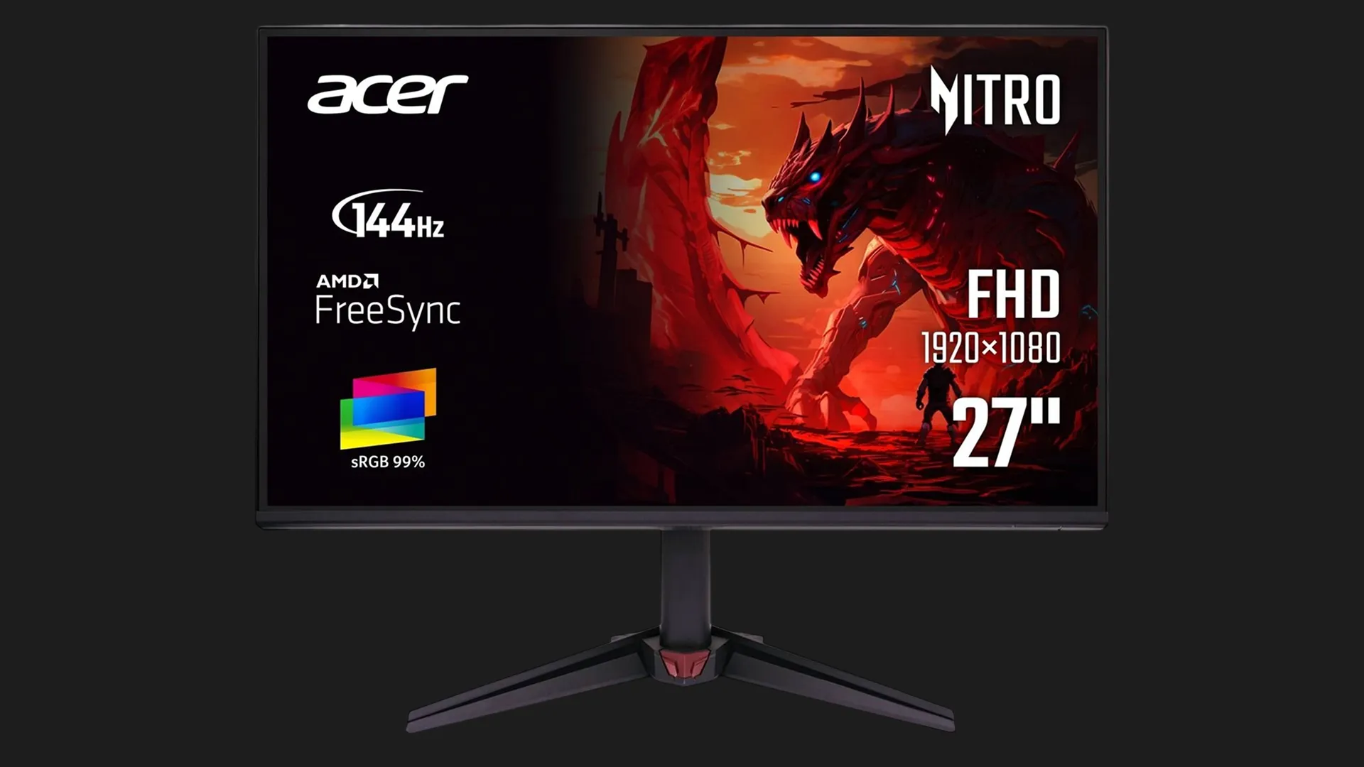 Монитор Acer 27" Nitro VG270P6bip IPS 144Hz UM.HV0EE.605