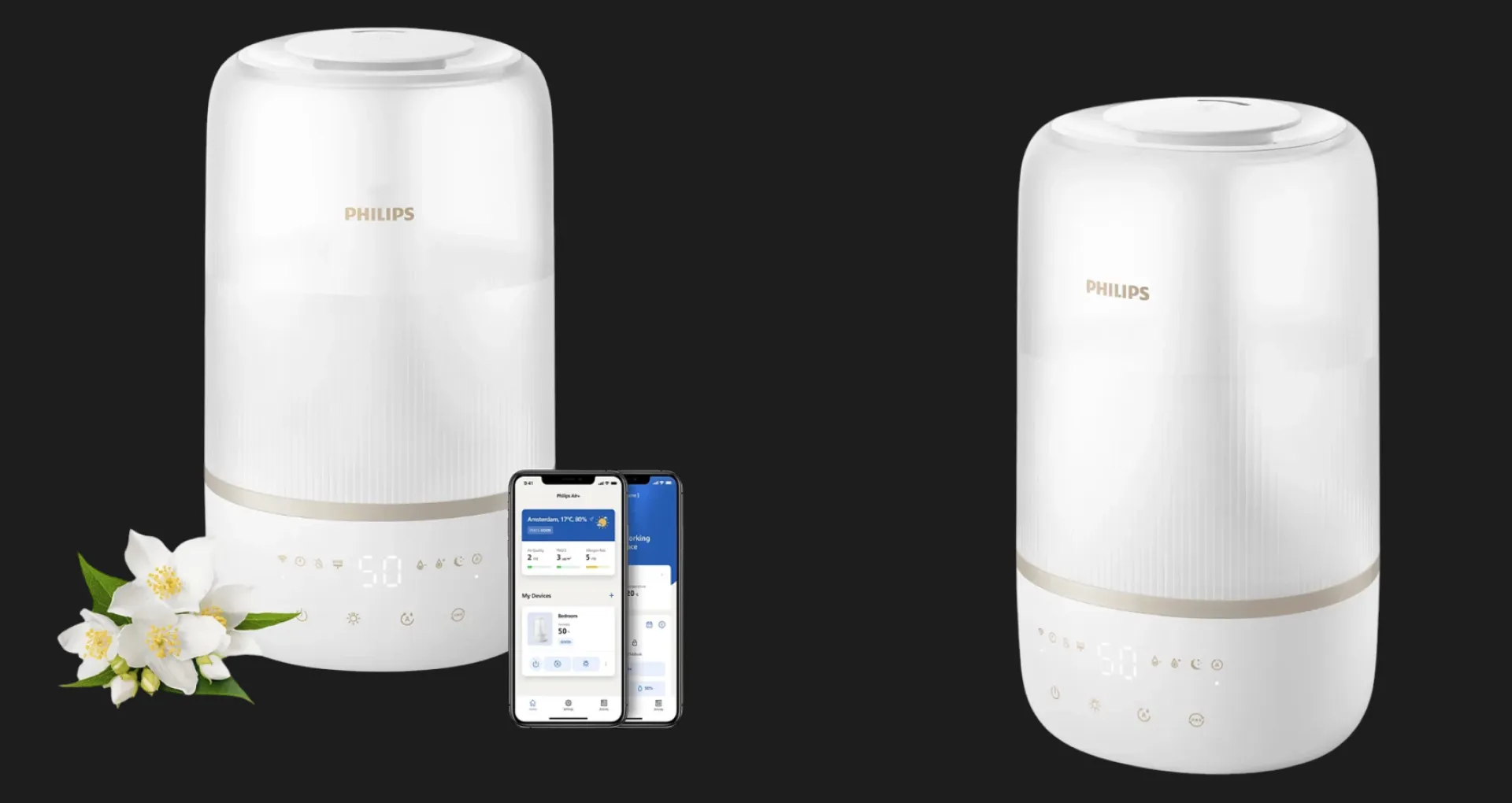 Зволожувач повітря Philips HU1510/04 (White) (HU1510/04)