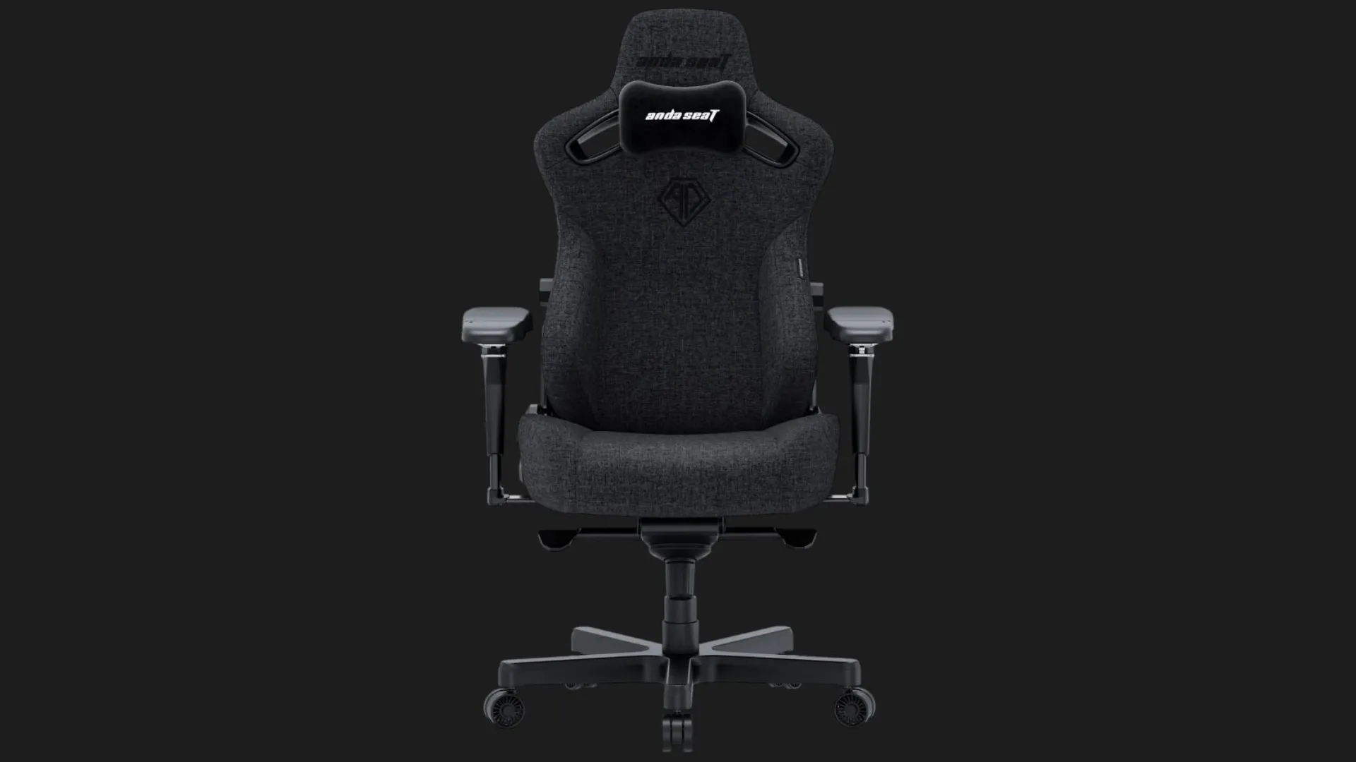 Крісло для геймерів Anda Seat Kaiser 3 Pro XL Fabric (Dark Gray) (UA)