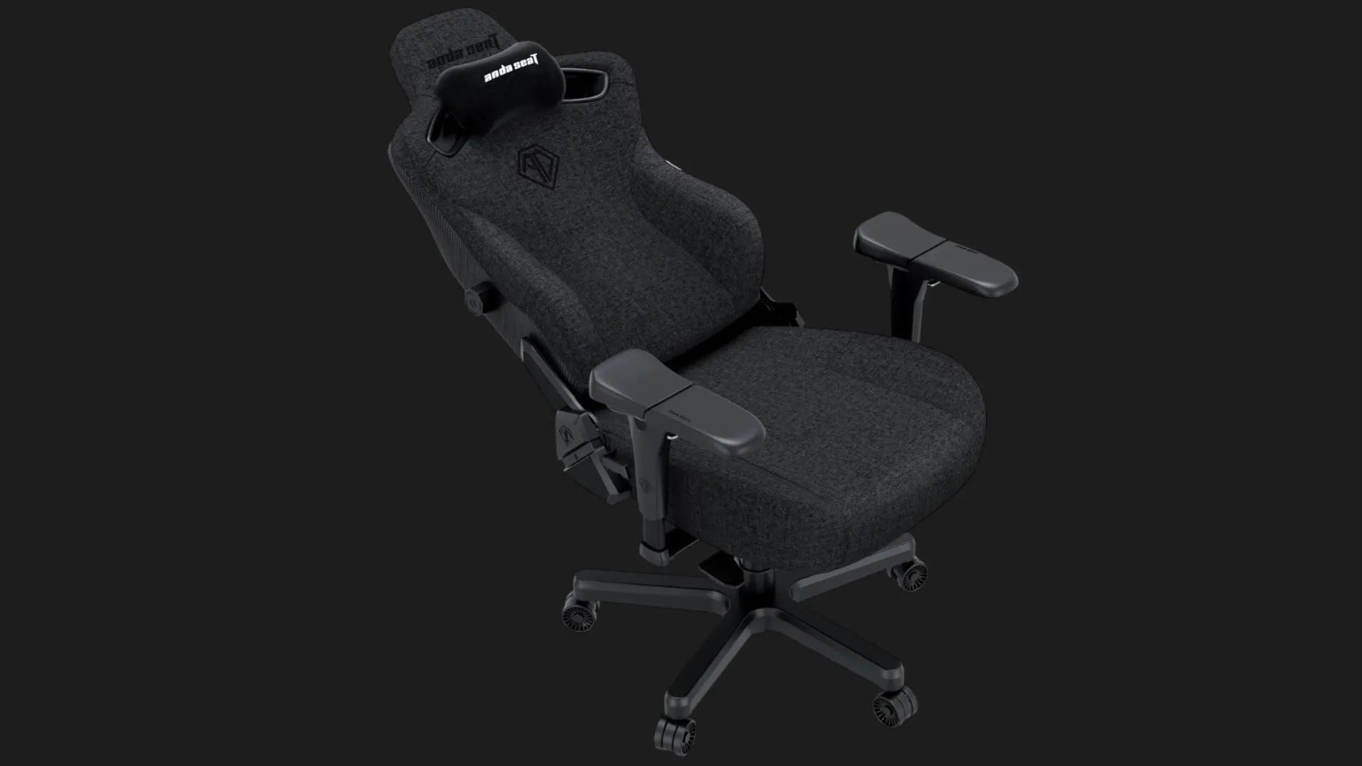 Крісло для геймерів Anda Seat Kaiser 3 Pro XL Fabric (Dark Gray) (UA)