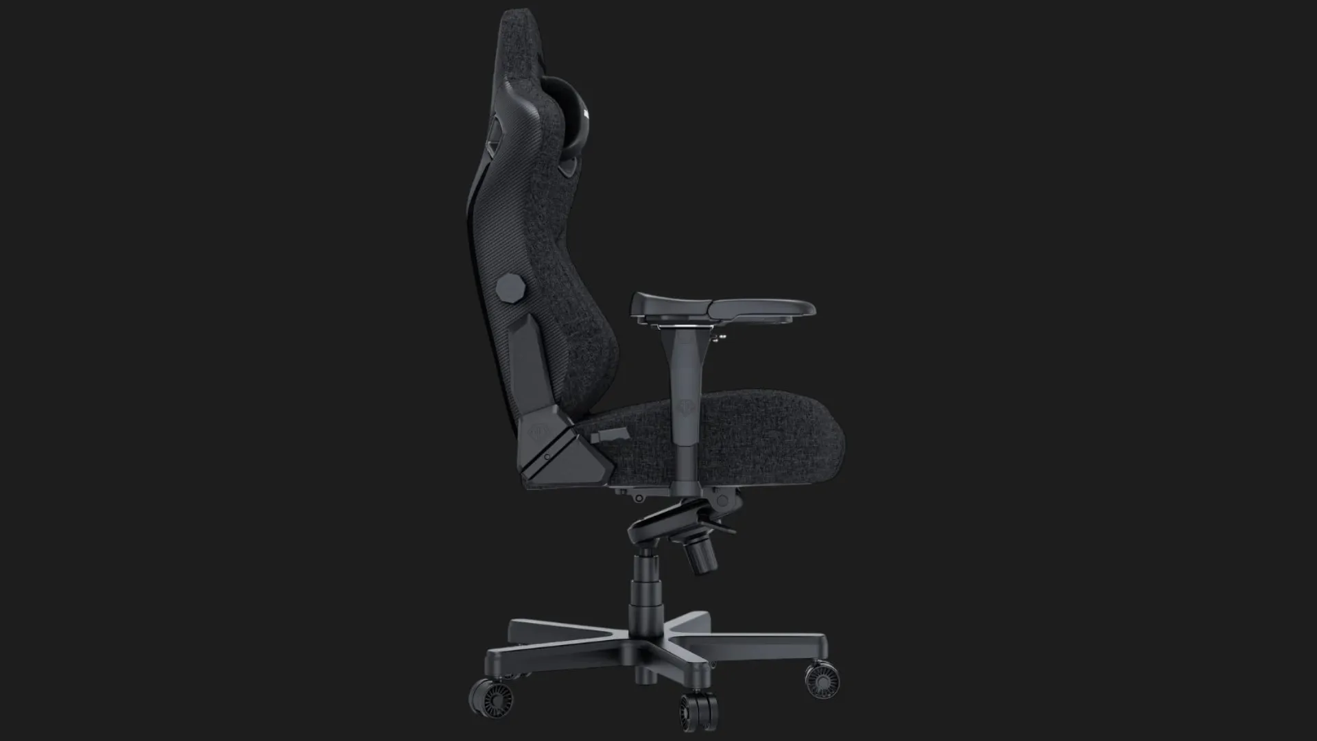 Крісло для геймерів Anda Seat Kaiser 3 Pro XL Fabric (Dark Gray) (UA)