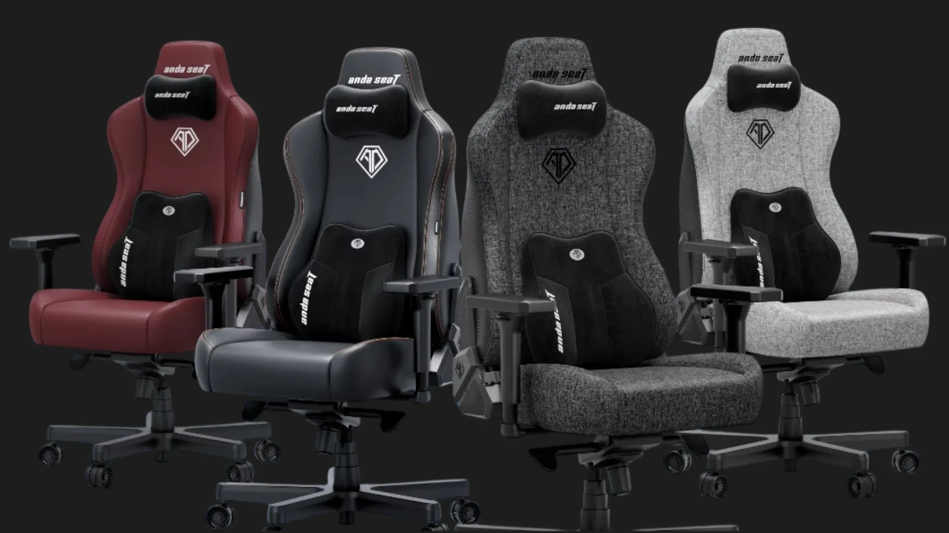 Кресло для геймеров Anda Seat Kaiser 3E Size XL PVC (Black) (UA)