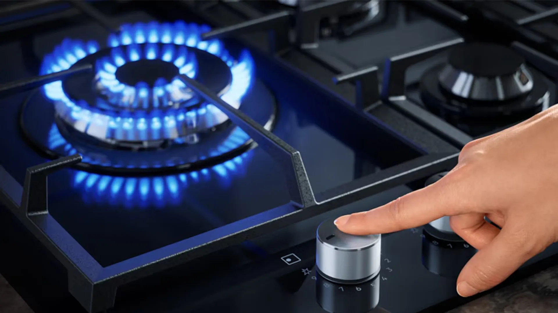Варочная поверхность AEG газовая HGB64420SM