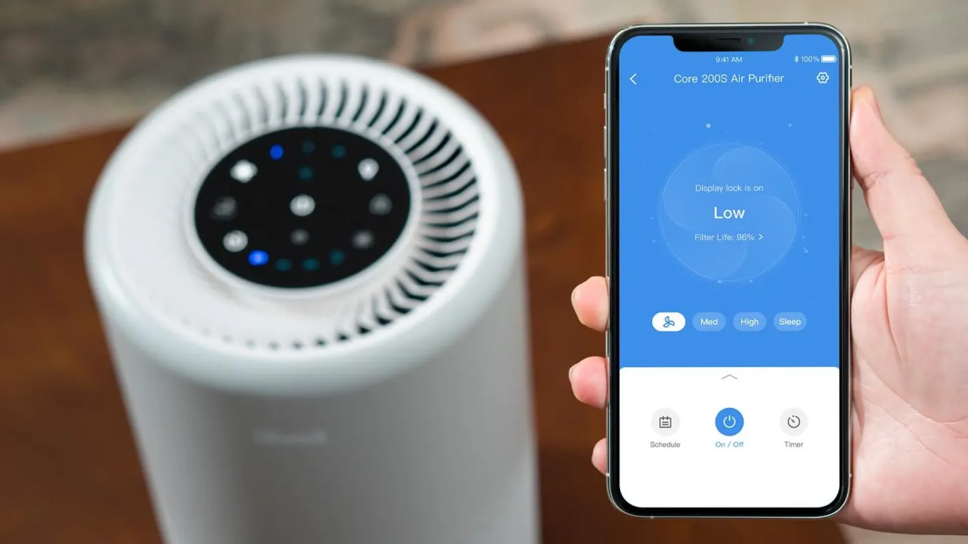Очиститель воздуха Levoit Smart Core 200S (White) (HEAPAPLVSEU0064)