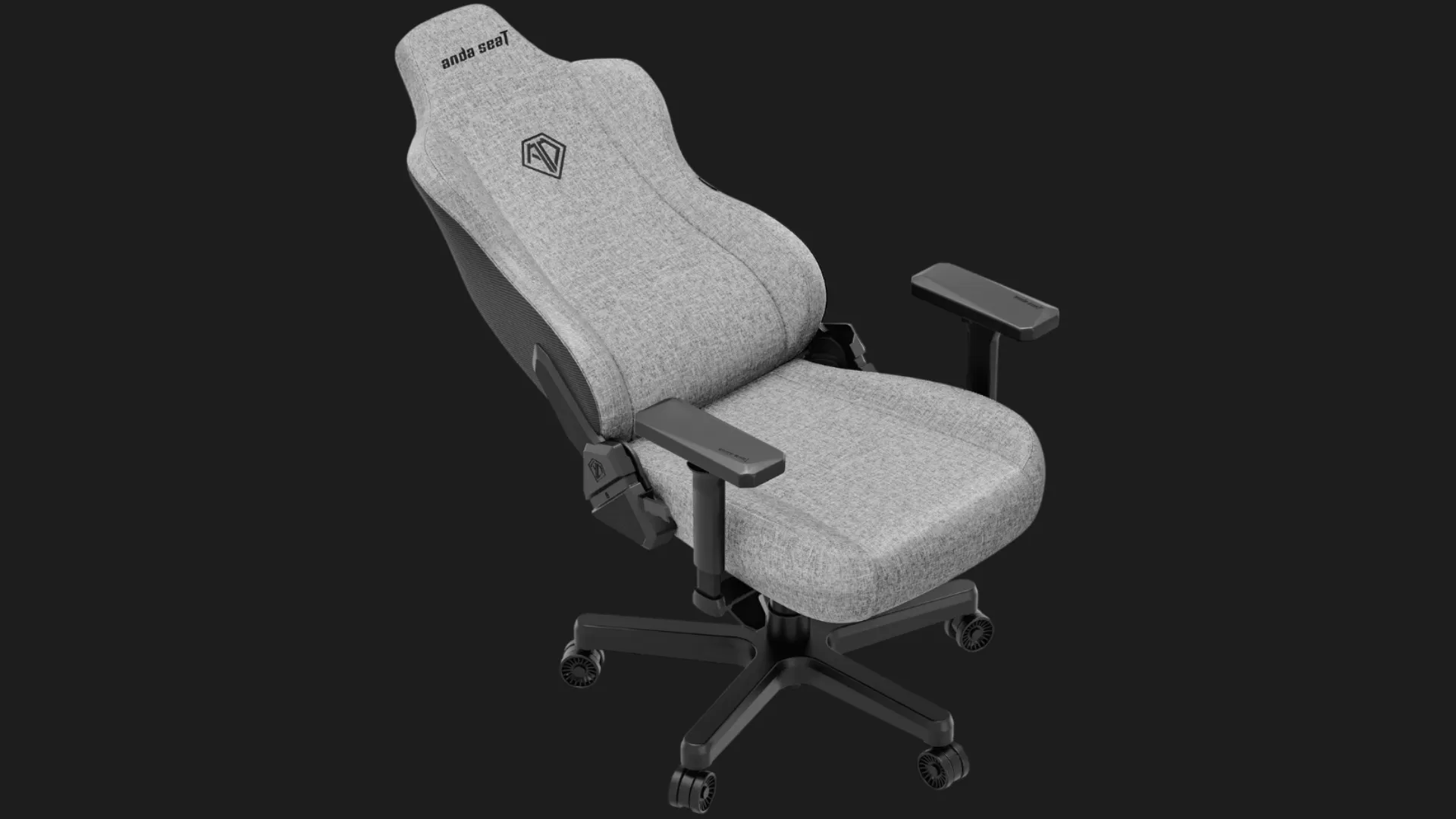 Кресло для геймеров Anda Seat Kaiser 3E Size XL Fabric (Gray) (UA)