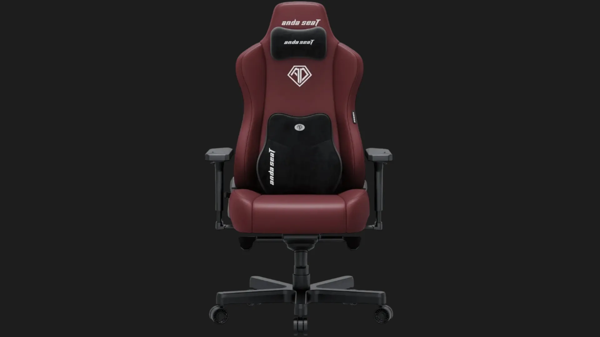 Крісло для геймерів Anda Seat Kaiser 3E Size XL PVC (Maroon) (UA)