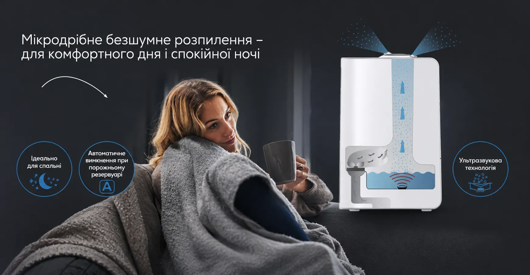 Увлажнитель воздуха Beurer LB 45 (White)