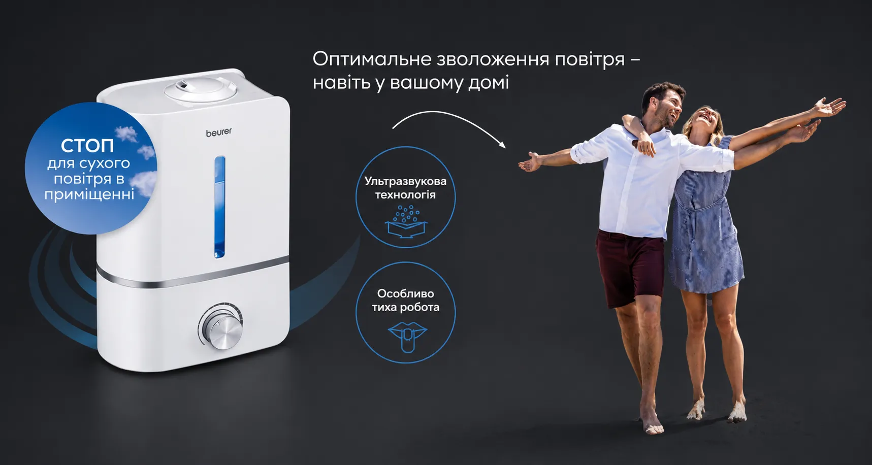 Увлажнитель воздуха Beurer LB 45 (White)