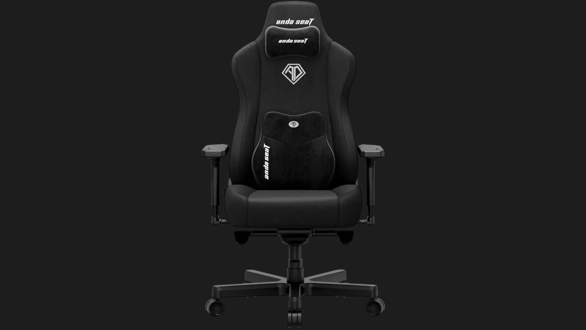 Крісло для геймерів Anda Seat Kaiser 3E Size XL Fabric (Black) (UA)