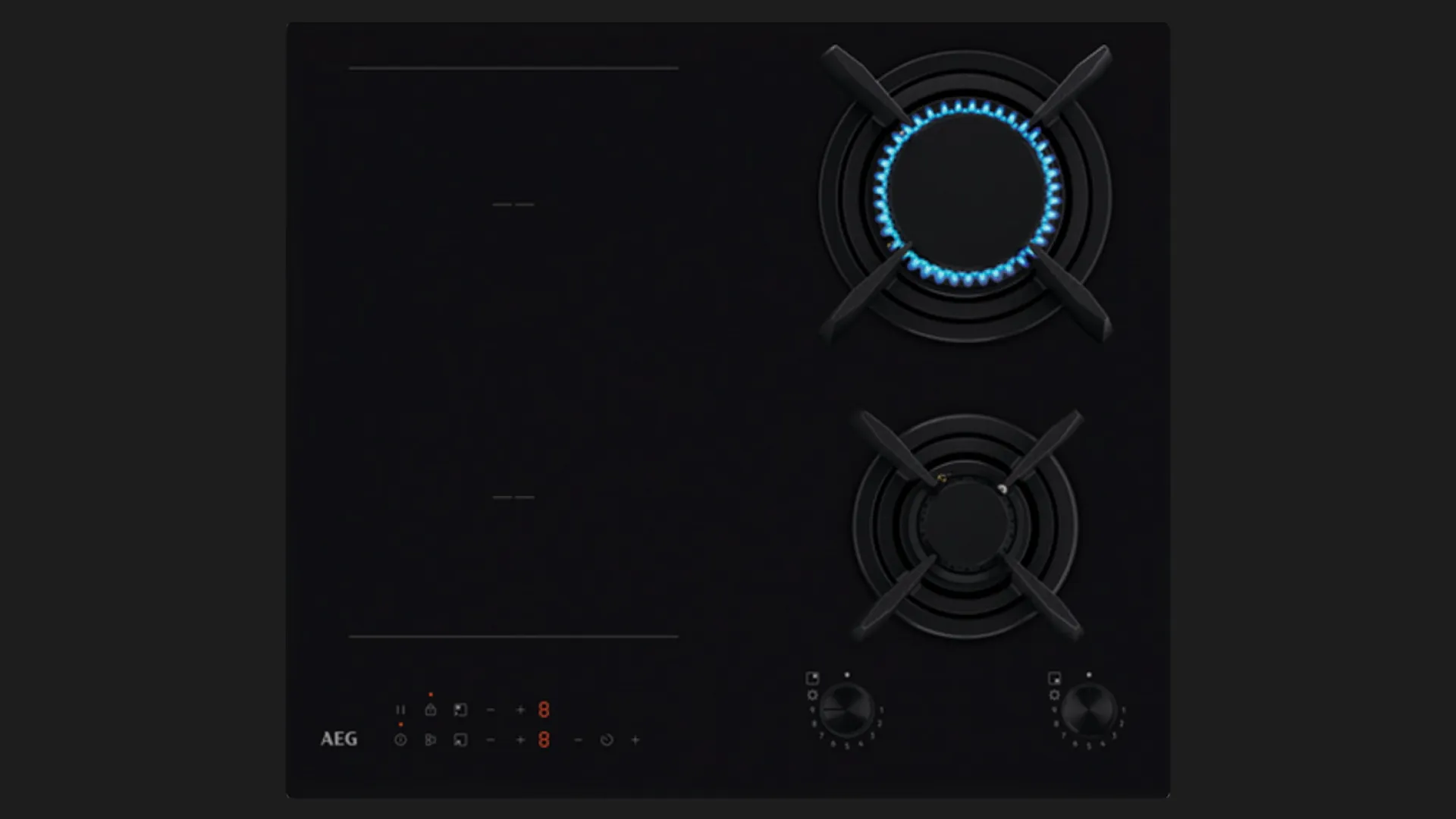 Варильна поверхня AEG індукційна, 60 см (HDB64623NB) (Black)