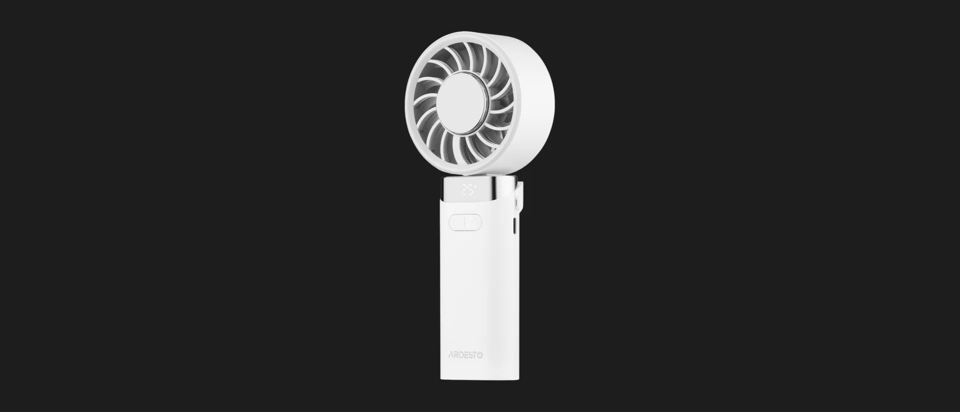 Портативний вентилятор Ardesto OneBreeze FN-HM96W (White)