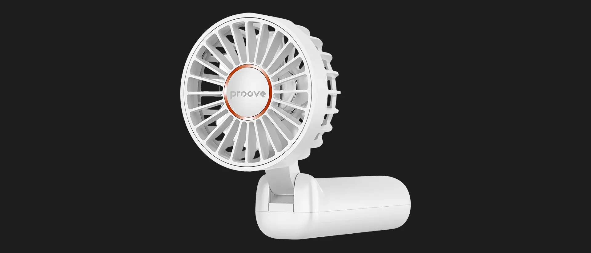 Портативний вентилятор Proove Carlson (White)