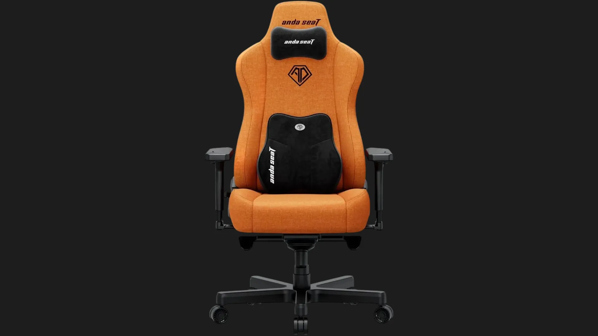 Крісло для геймерів Anda Seat Kaiser 3E Size XL Fabric (Orange) (UA)
