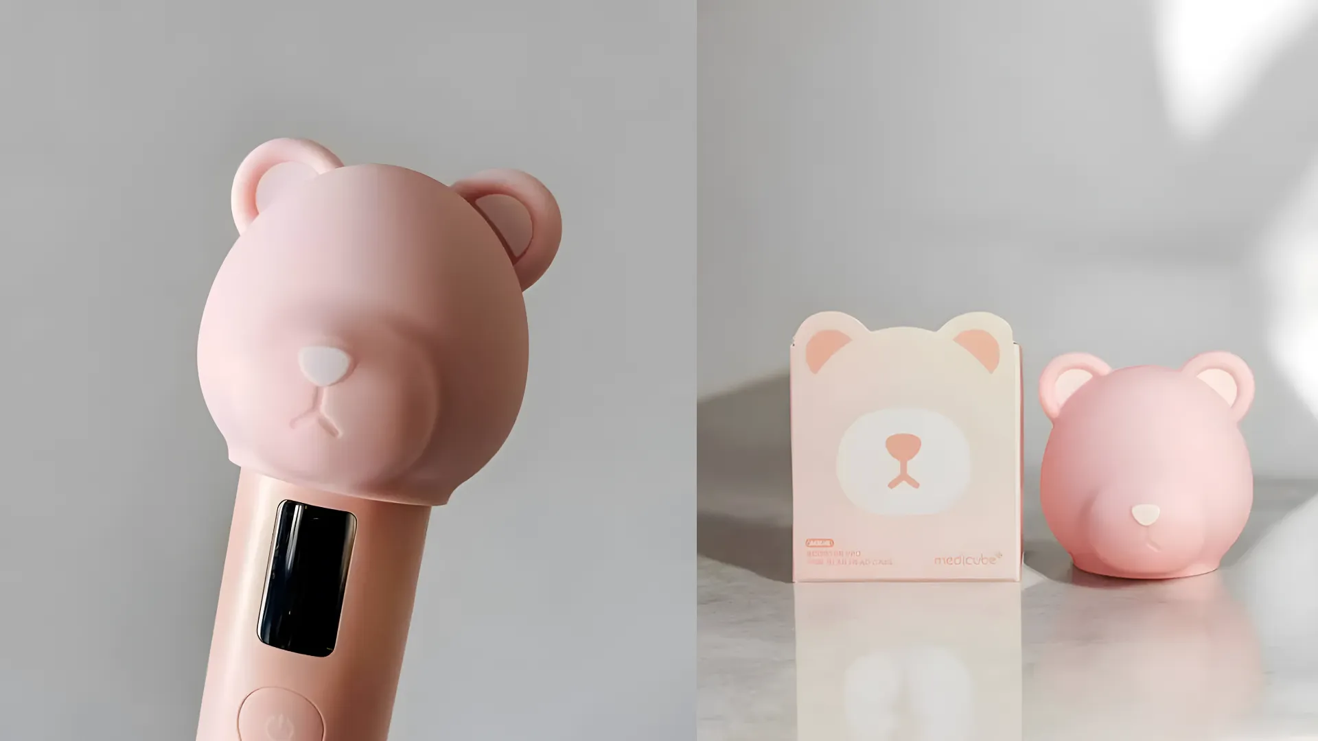 Чехол для Medicube AGE-R Booster Pro Head Case Pink Bear