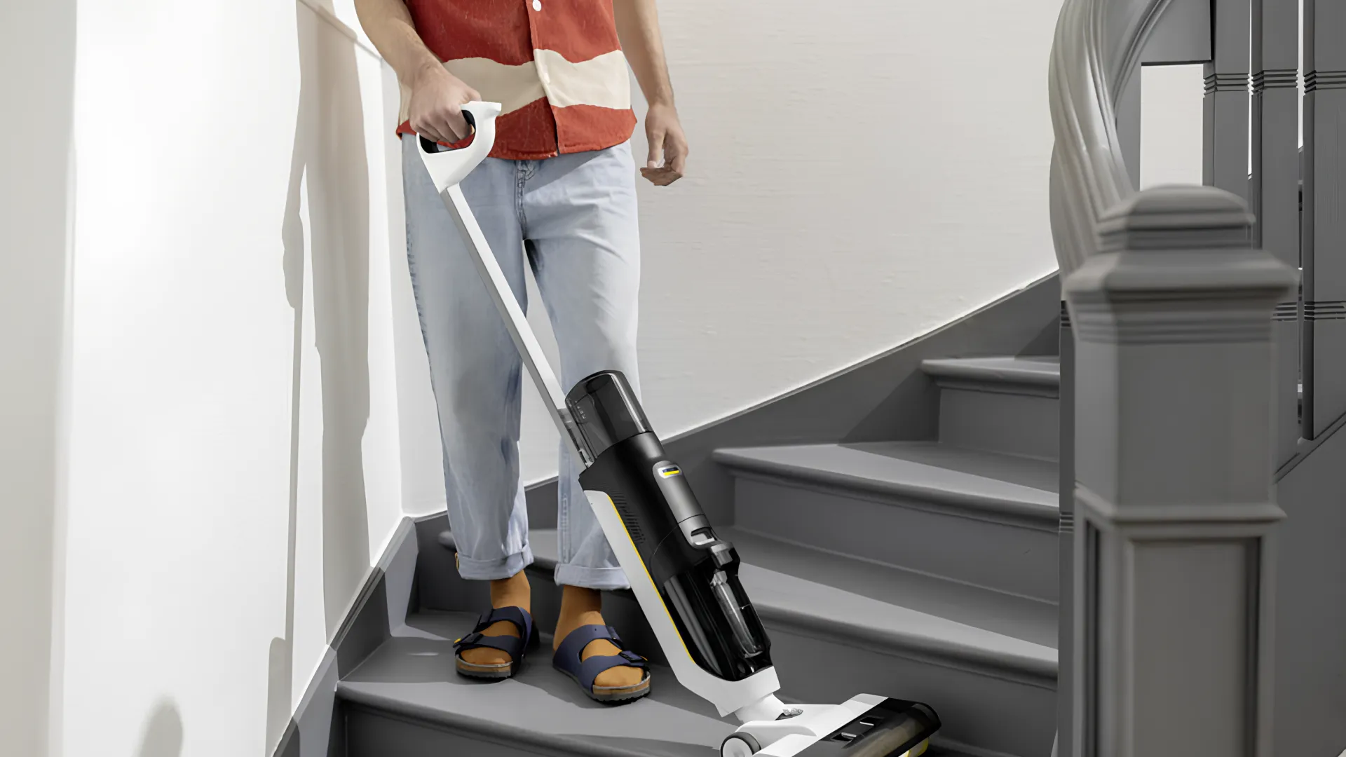 Акумуляторний пилосос Karcher FCV 3 (1.056-122.0) (White/Black)