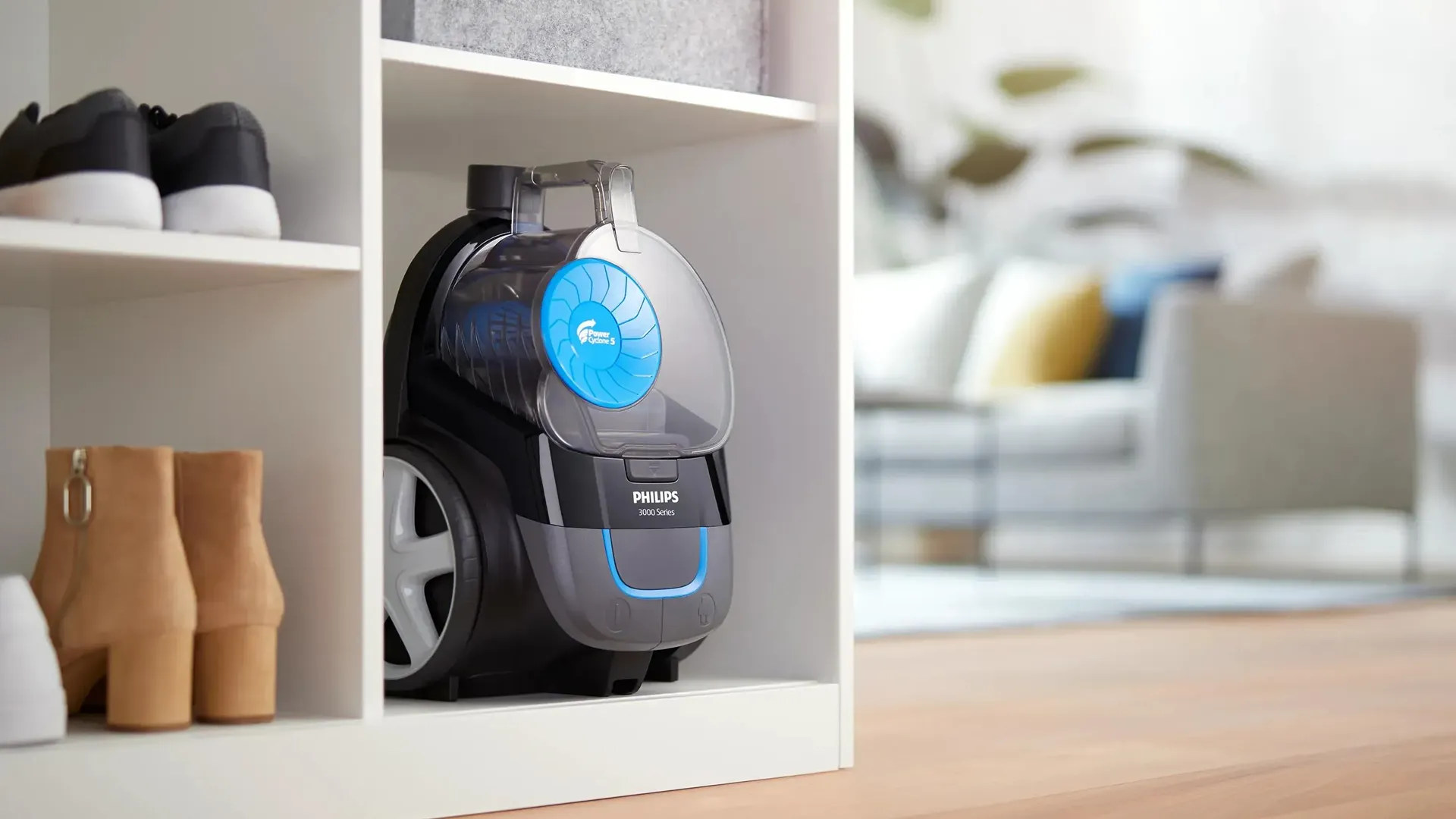 Пилосос безмішковий Philips (Black) (FC9331/09)